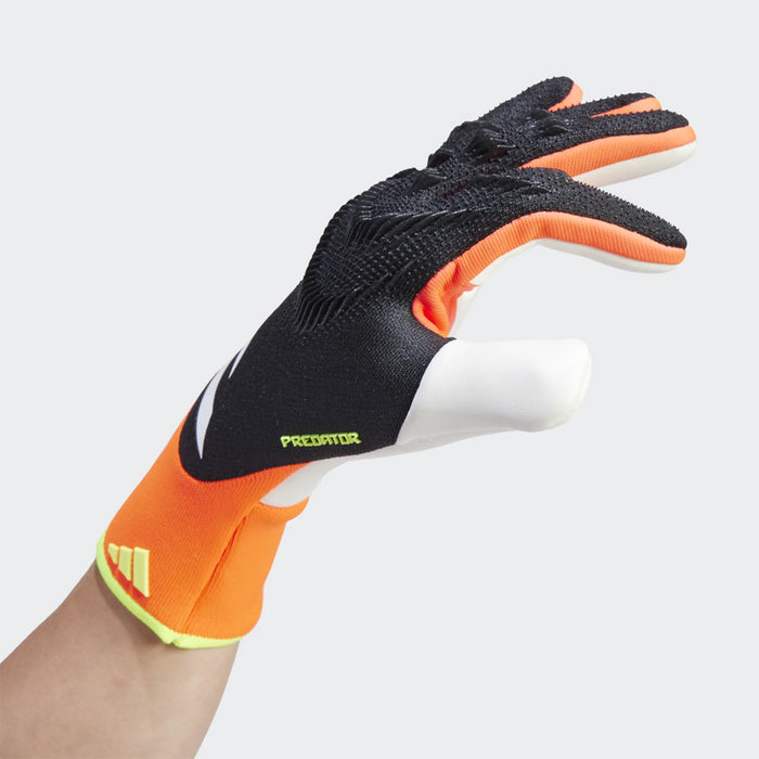 Adidas Predator Pro GK Glove (Black/Solar Red/Solar Yellow)