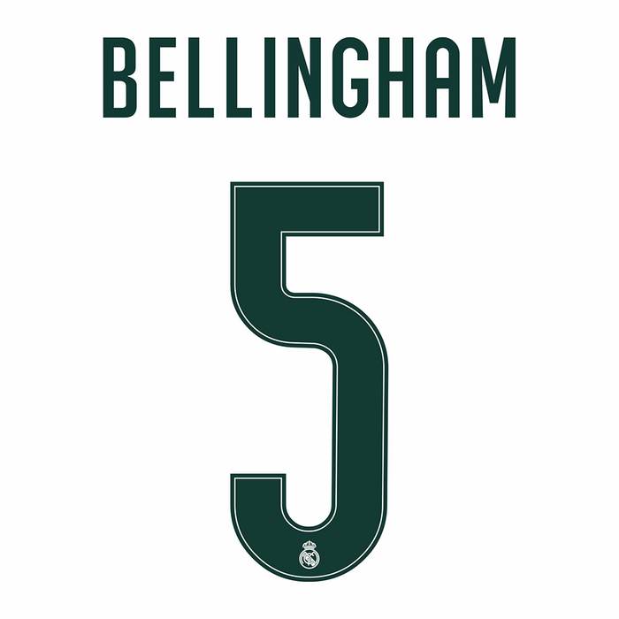 Real Madrid Home Print 26/27 (Youth) - BELLINGHAM 5