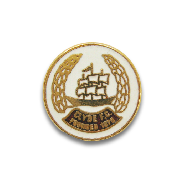 Clyde FC Pin Badge - Gold