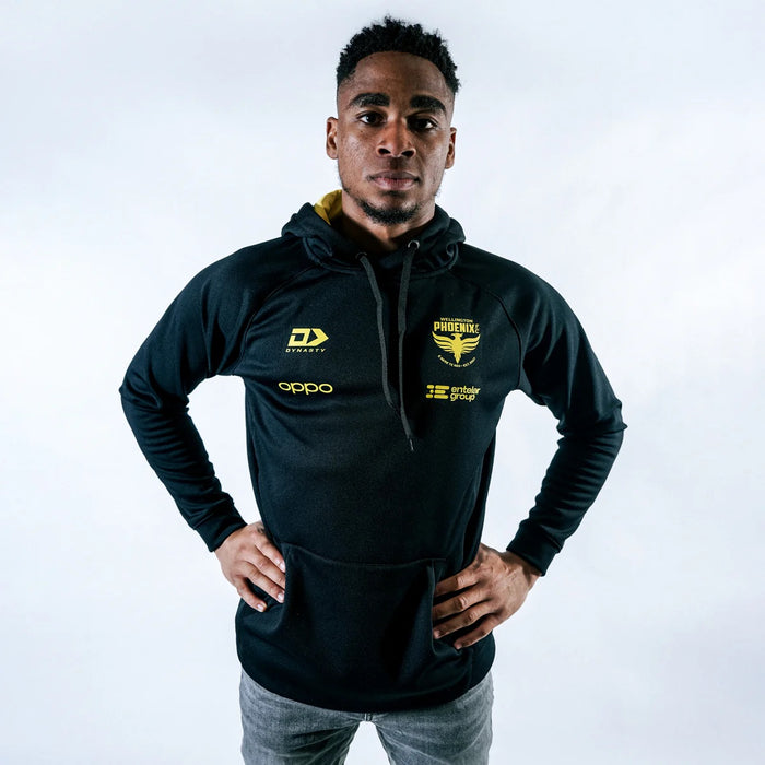 Wellington Phoenix Mens Pullover Hoodie 25/26 - Black