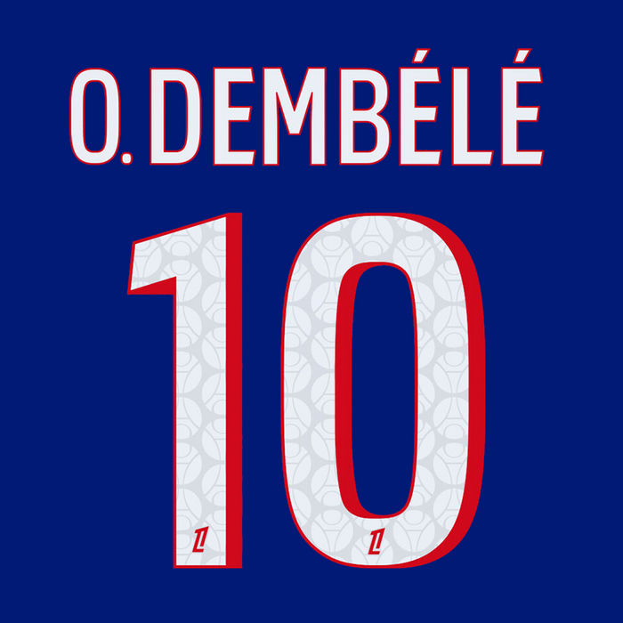 PSG Home Print 26/27 (Adult) - O.DEMBELE 10