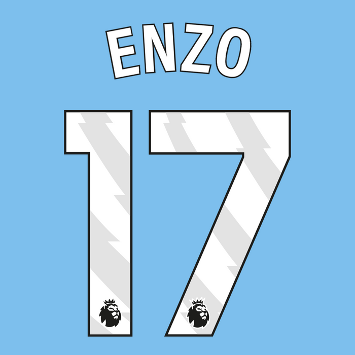 Premier League Print White (Youth) - ENZO 17
