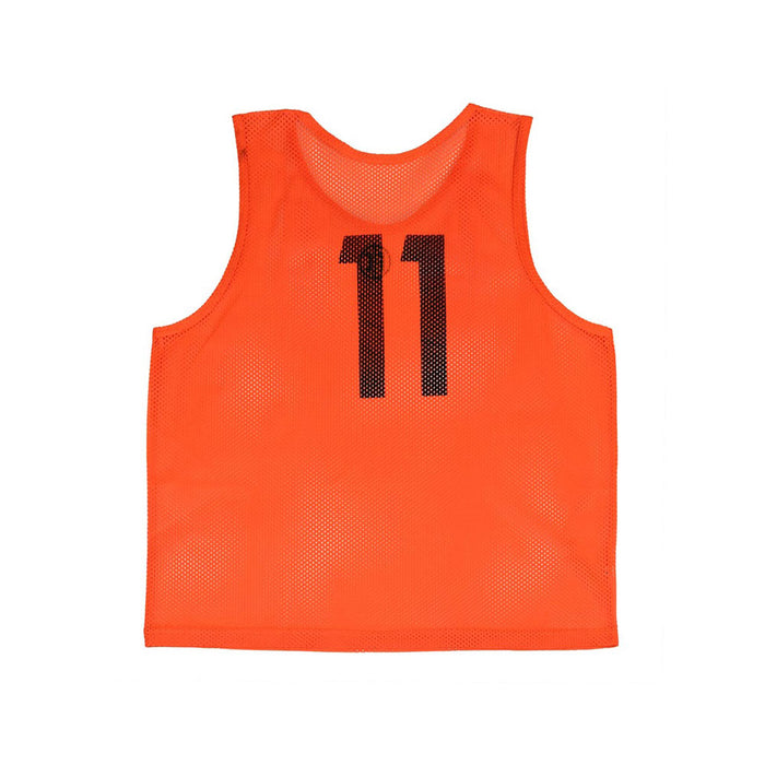 FC Mesh Numbered Training Bib Set - Youth (Orange)