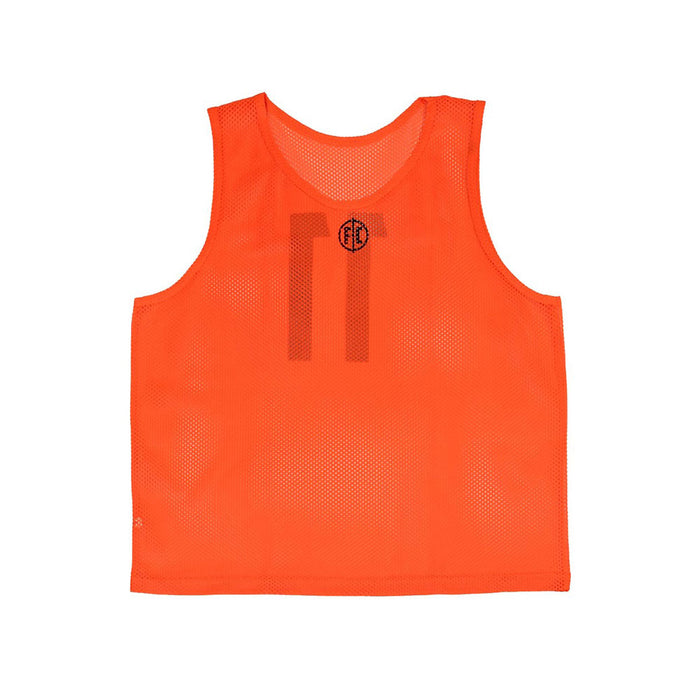 FC Mesh Numbered Training Bib Set - Youth (Orange)