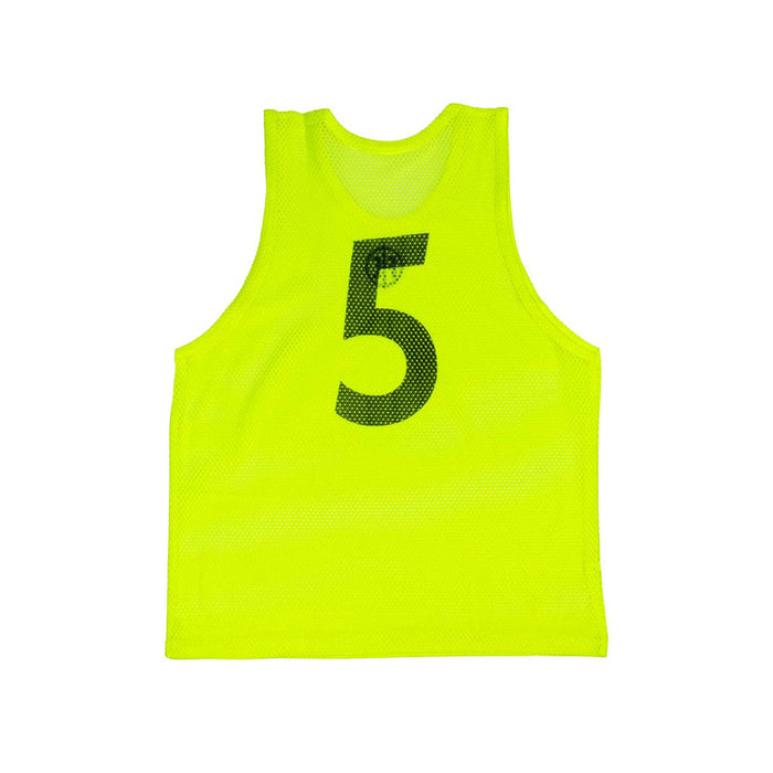 FC Mesh Numbered Training Bib Set - Youth (Yellow)