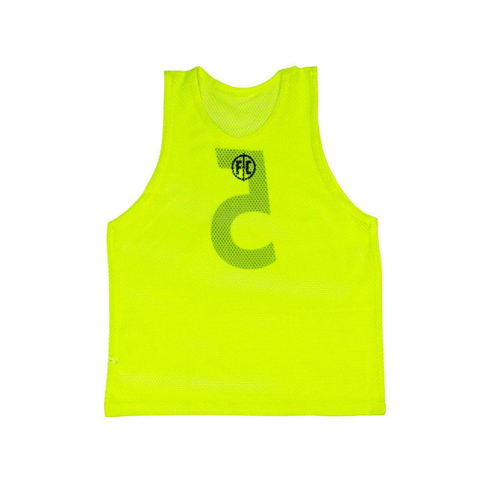 FC Mesh Numbered Training Bib Set - Youth (Yellow)