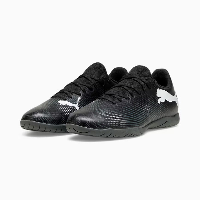 Puma Future 7 Play IT Indoor Football Shoes (Black/White)