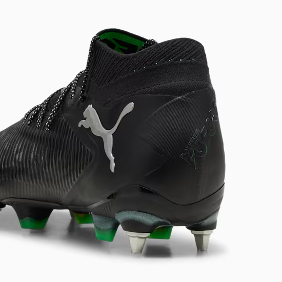 Puma Future 8 Ultimate MxSG Football Boots (Black/Cool Gray/Fluo Green)