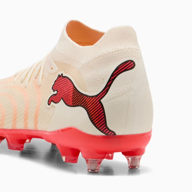Puma Future 9 Match MxSG Football Boots (Sugared Almond/Puma White/Ultra Red)