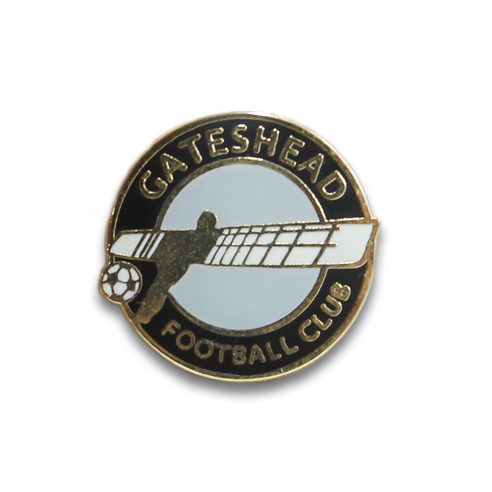 Gateshead FC Pin Badge - Black
