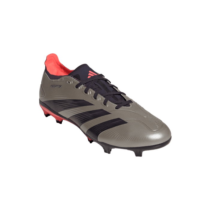 Adidas Predator League FG Football Boots (Platinum Metalic/Aurora Black/Turbo)