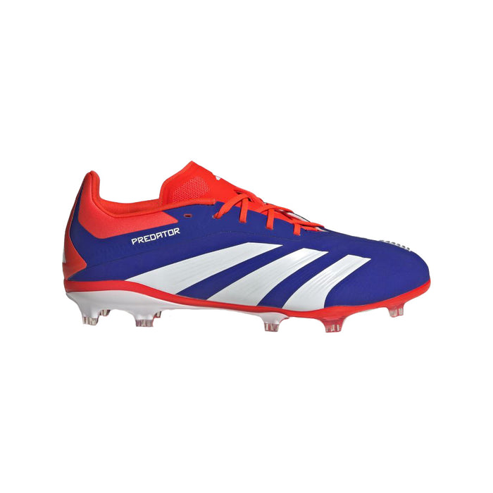 Adidas Predator Elite FG Jnr Football Boots (Lucid Blue/White/Solar Red)