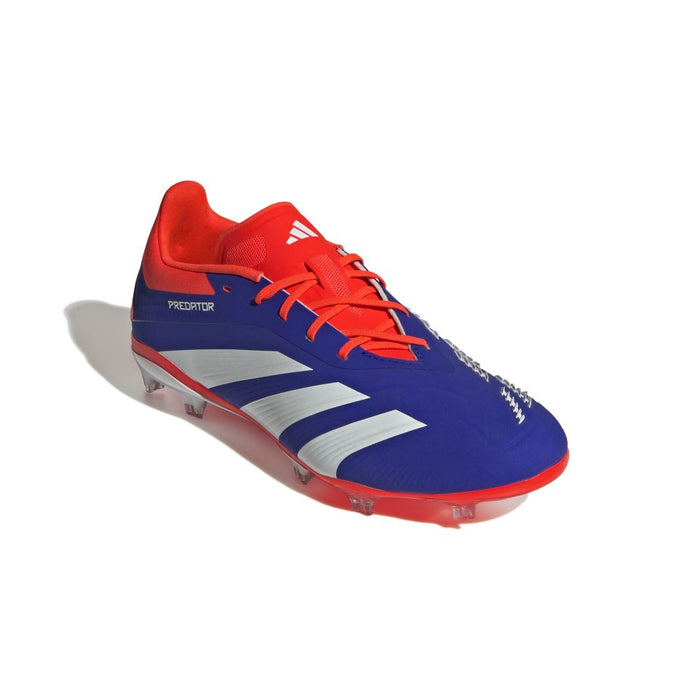 Adidas Predator Elite FG Jnr Football Boots (Lucid Blue/White/Solar Red)