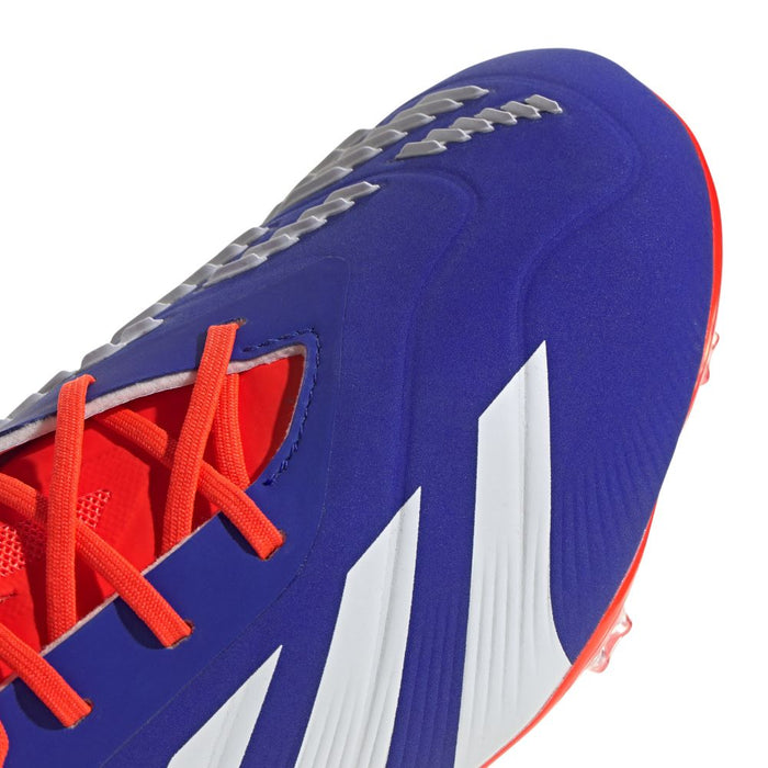 Adidas Predator Elite FG Jnr Football Boots (Lucid Blue/White/Solar Red)