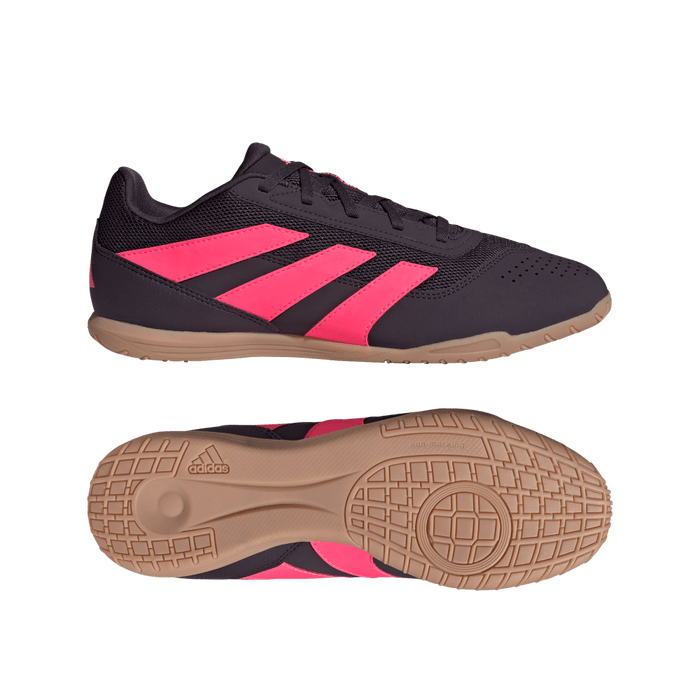 Adidas Predator Club IN Sala Football Shoes (Aurora Black/Turbo/Gum)