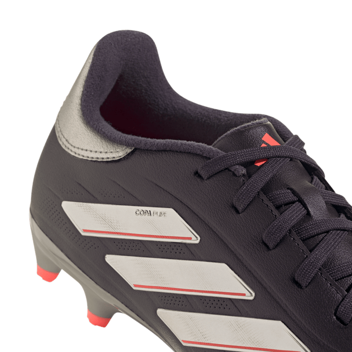 Adidas Copa Pure 2 League FG Football Boots (Aurora Black/Platinum Metallic/Turbo)