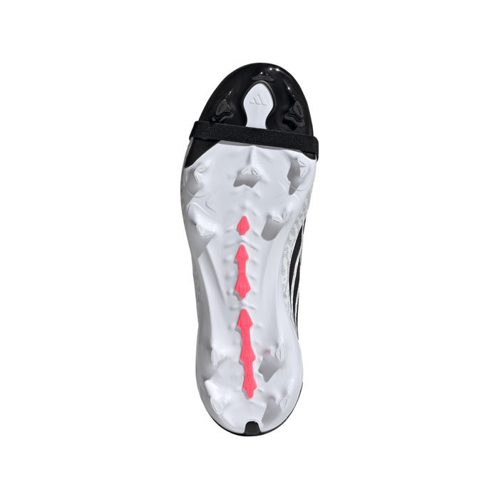 Adidas Predator League Fold-Over Tongue FG Jnr Football Boots (White/Solar Turbo/Core Black)