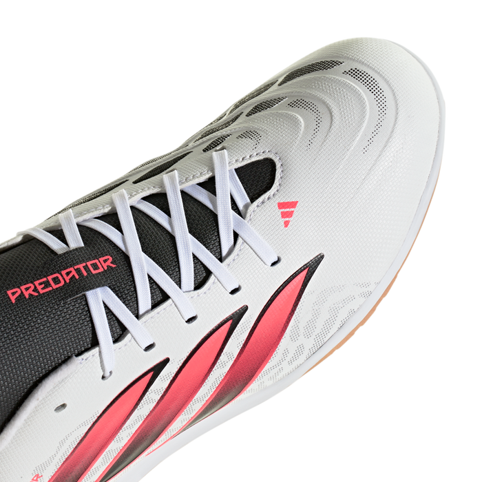 Adidas Predator Club IN Sala Indoor Football Shoes (White/Solar Turbo/Core Black)