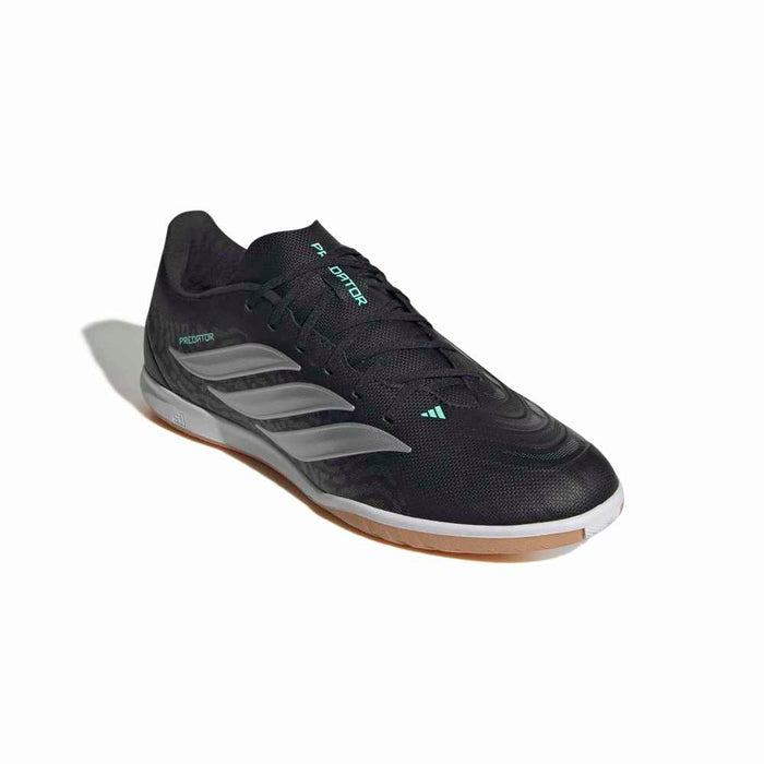 Adidas Predator Club IN Sala Indoor Football Shoes (Core Black/Silver Metallic/Pulse Mint)