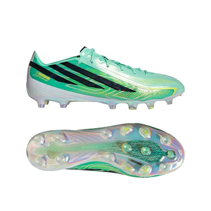 Adidas F50 Hyperfast Elite AG Football Boots (Pulse Mint/Core Black/Solar Lemon)
