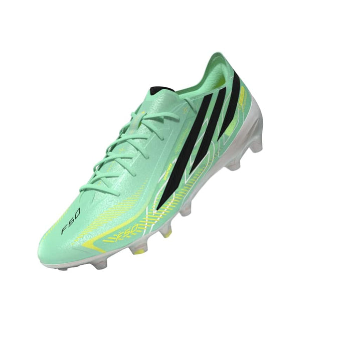 Adidas F50 Hyperfast Elite AG Football Boots (Pulse Mint/Core Black/Solar Lemon)