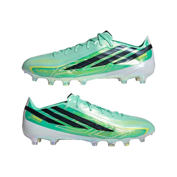 Adidas F50 Hyperfast Elite AG Football Boots (Pulse Mint/Core Black/Solar Lemon)