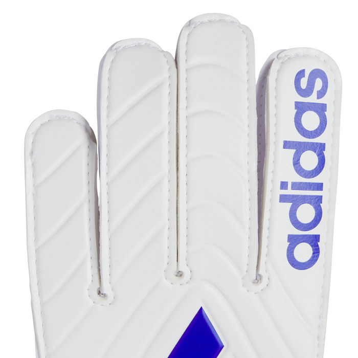 Adidas Copa Club Junior GK Gloves (White/Lucid Blue/Solar Red)