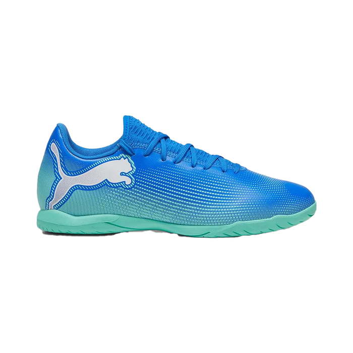 Puma Future 7 Play IT Indoor Football Shoes (Hyperlink Blue/Mint)