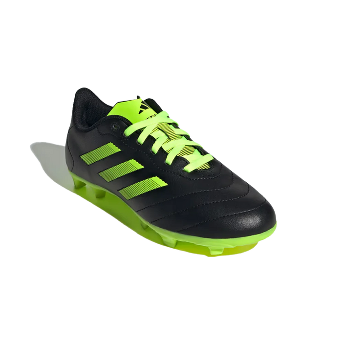 Adidas Goletto VIII Jnr FG Football Boots (Black/Lucid Lemon)