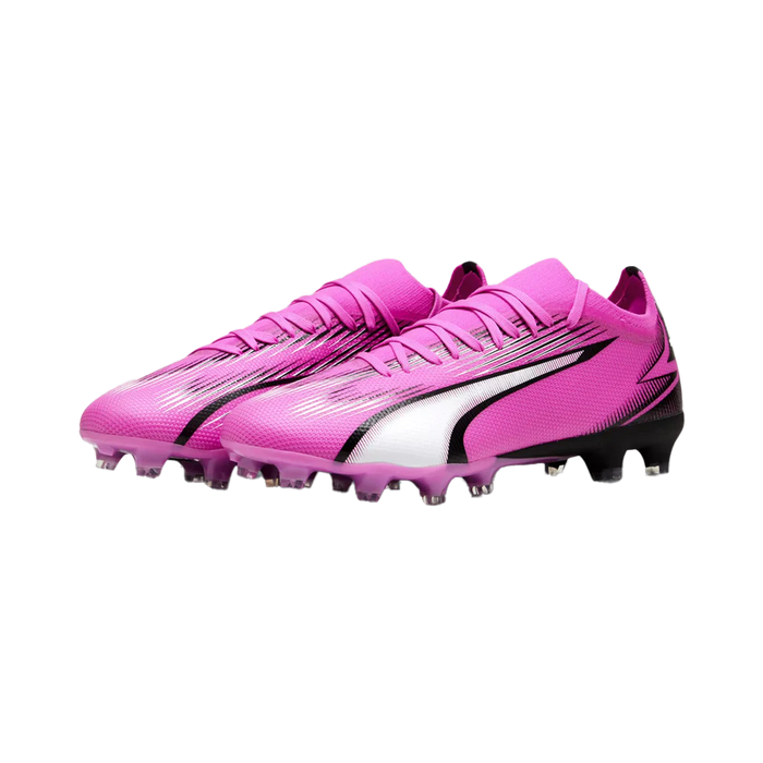 Puma Ultra Match FG/AG Football Boots (Poison Pink/White/Black)