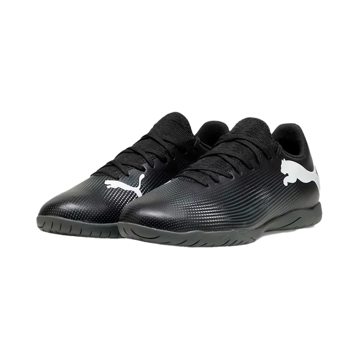 Puma Future 7 Play IT Indoor Football Shoes (Black/White)