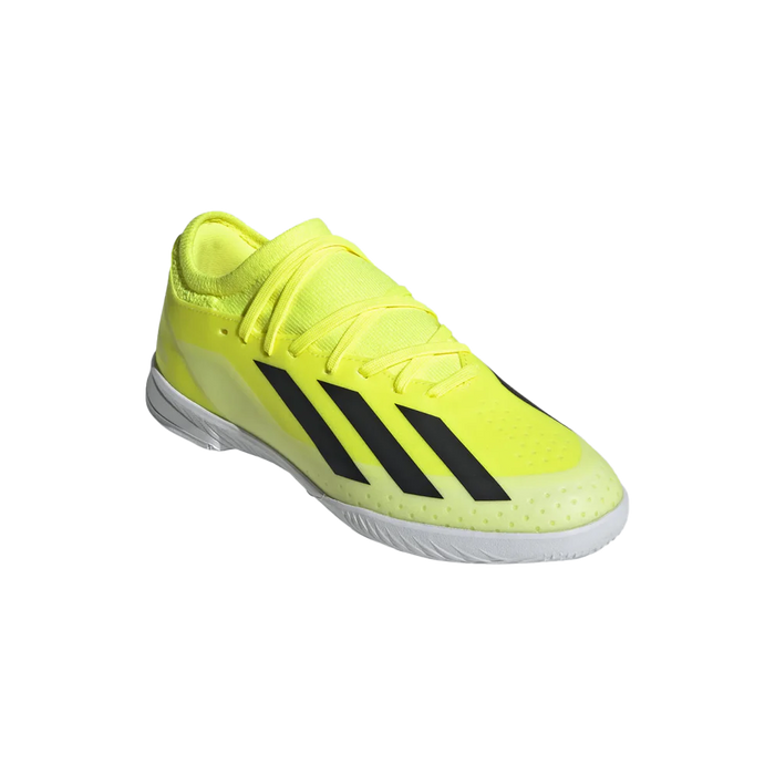 Adidas X Crazyfast League Jnr Indoor Football Shoes (Yellow/Black/White)