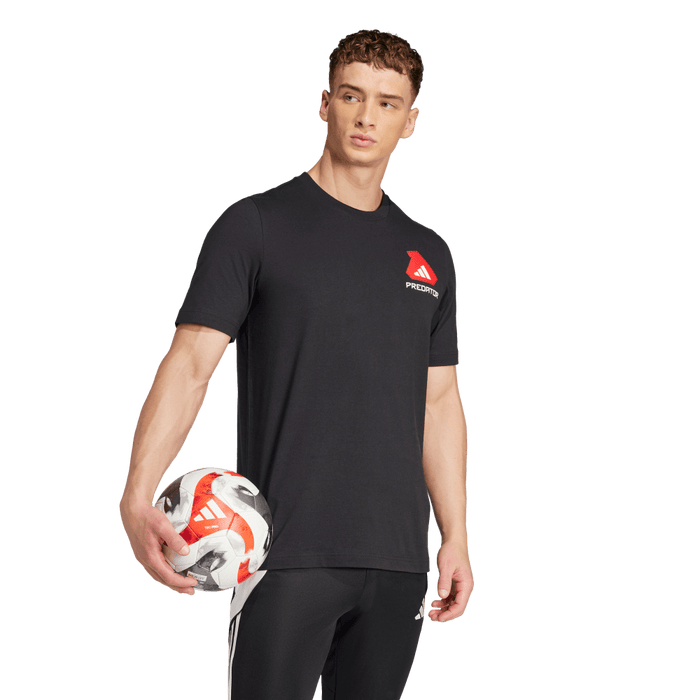 Adidas Predator History Graphic T-Shirt - Black