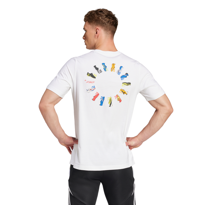 Adidas F50 History Graphic T-Shirt - White