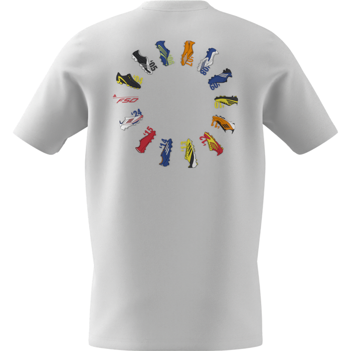 Adidas F50 History Graphic T-Shirt - White