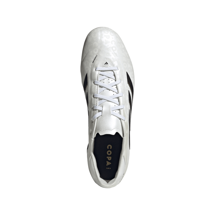 Adidas Copa Pure 3 League FG/MG Football Boots (Zero Metallic/Core Black/Gold Metallic)