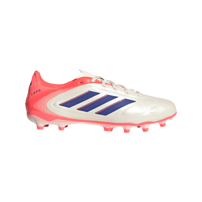 Adidas Copa Pure III League FG/MG Football Boots (Off White/Blue/Coral)