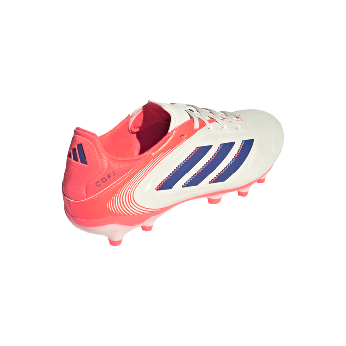 Adidas Copa Pure III League FG/MG Football Boots (Off White/Blue/Coral)