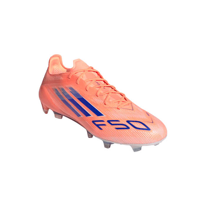Adidas F50 Elite FG Football Boots (Beam Orange/Lucid Blue/White)