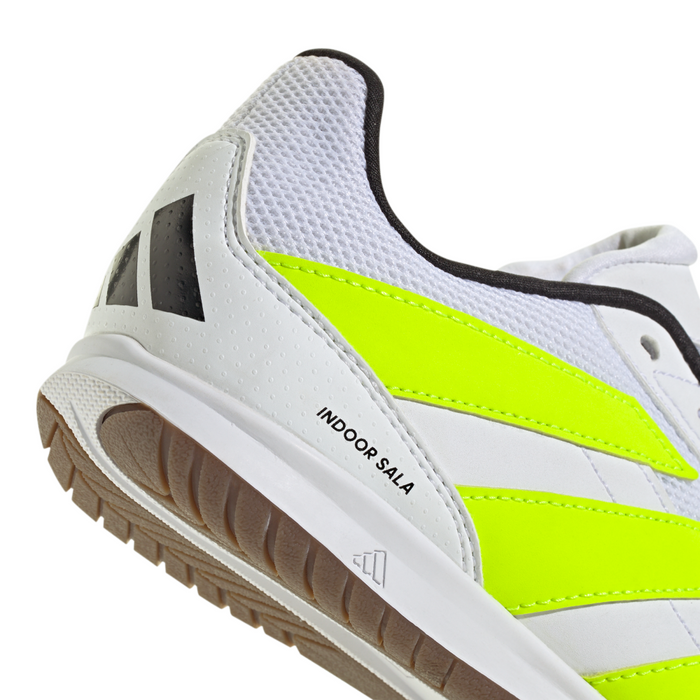 Adidas Predator Club IN Sala Indoor Jnr Football Shoes (Cloud White/Lucid Lemon/Core Black)
