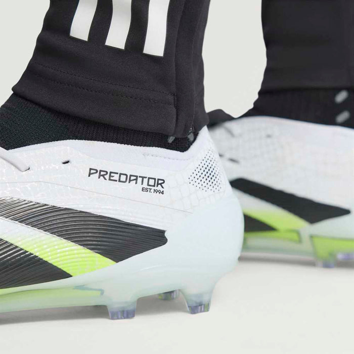Adidas Predator Elite Fold-Over Tongue FG Football Boots (Cloud White/Core Black/Lucid Lemon)