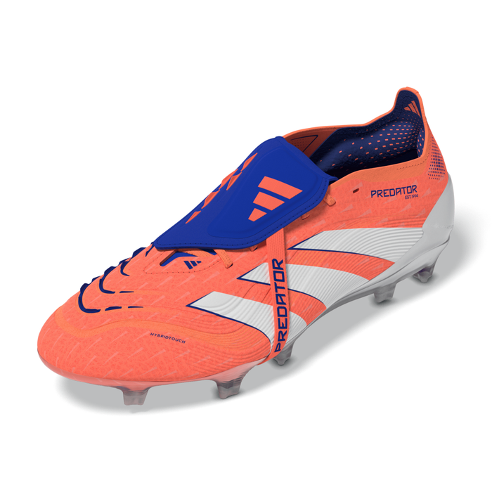 Adidas Predator Elite Fold-Over Tongue FG Football Boots (Signal Coral/White/Beam Orange)