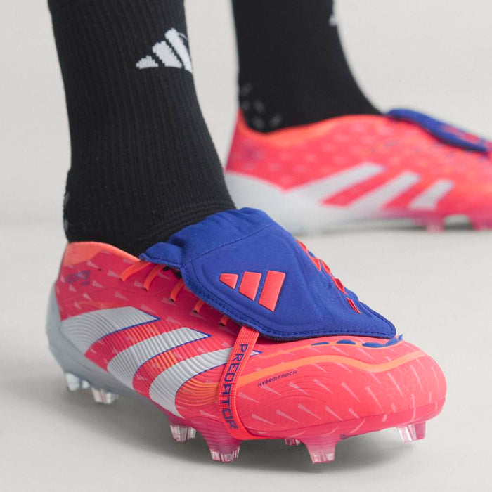 Adidas Predator Elite Fold-Over Tongue FG Football Boots (Signal Coral/White/Beam Orange)
