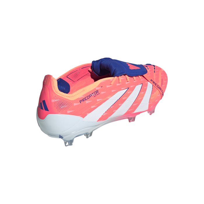 Adidas Predator Elite Fold-Over Tongue FG Football Boots (Signal Coral/White/Beam Orange)
