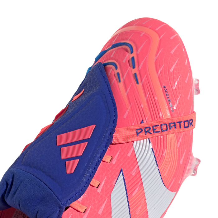 Adidas Predator Elite Fold-Over Tongue FG Football Boots (Signal Coral/White/Beam Orange)