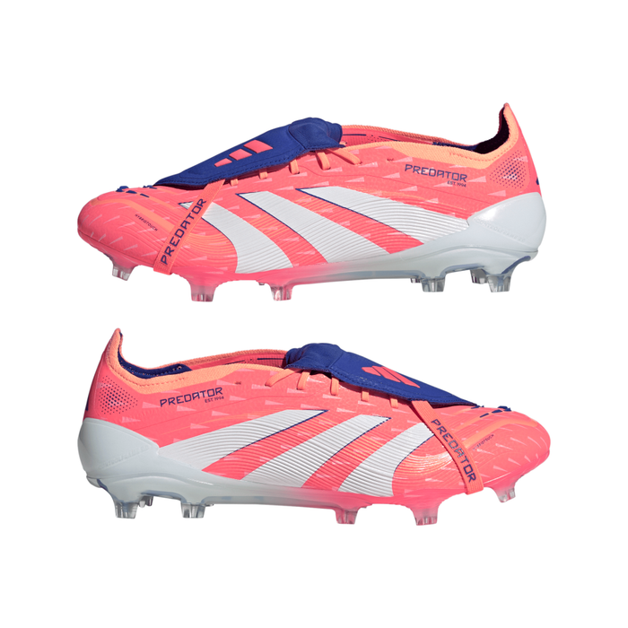 Adidas Predator Elite Fold-Over Tongue FG Football Boots (Signal Coral/White/Beam Orange)