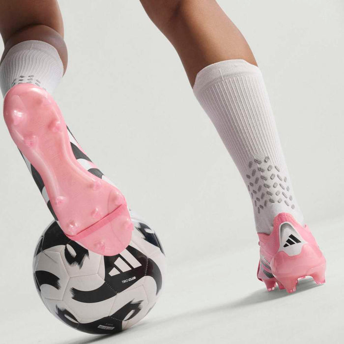 Adidas Predator Elite Fold-Over Tongue Beckham FG Football Boots (Beam Pink/Core Black/Cloud White)