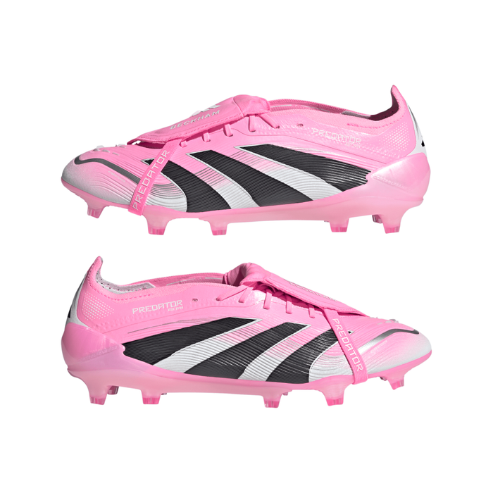 Adidas Predator Elite Fold-Over Tongue Beckham FG Football Boots (Beam Pink/Core Black/Cloud White)