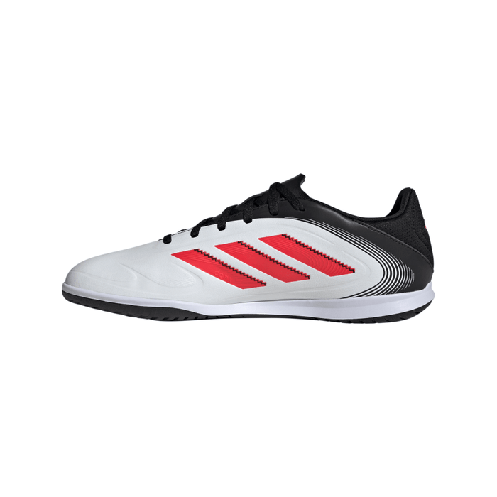 Adidas Copa Pure 3 Club IN Indoor Football Shoes (White/Lucid Red/Black)