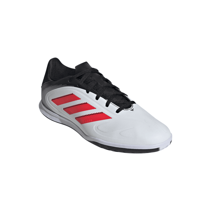 Adidas Copa Pure 3 Club IN Indoor Football Shoes (White/Lucid Red/Black)